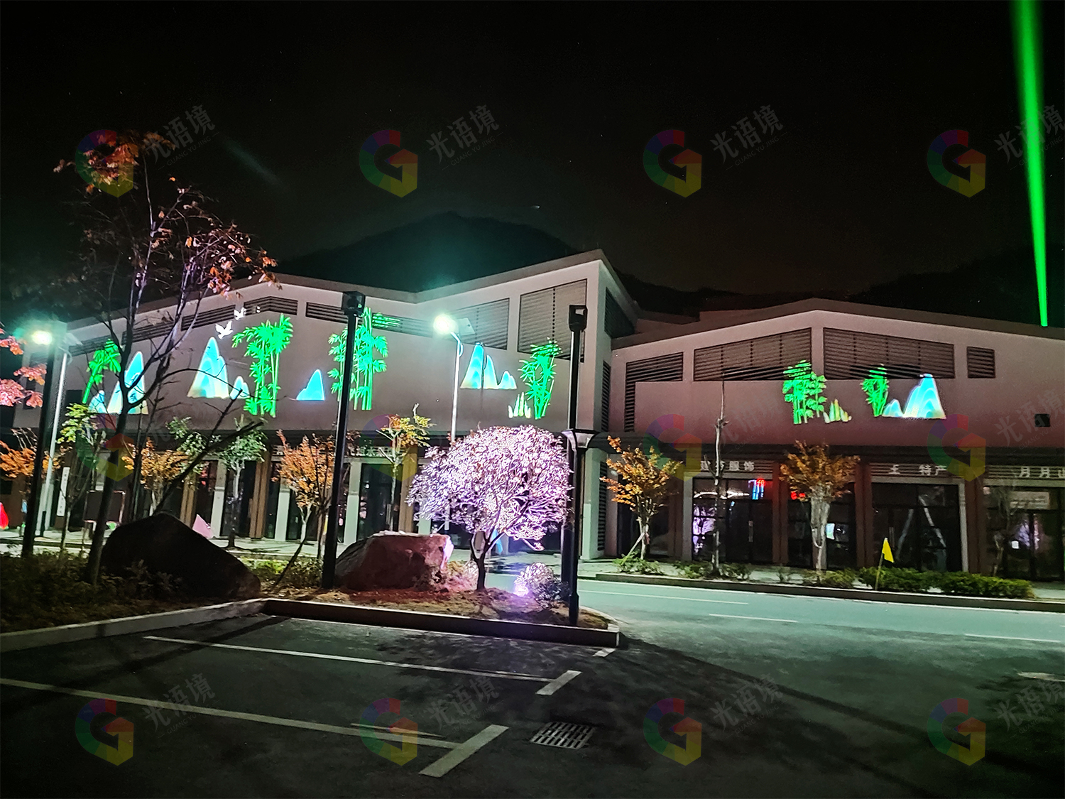 光语境案例分享丨光影艺术下的乡村之美 - 第4张 - 光语境夜游光影 (深圳)科技发展有限公司官网 光语境案例分享丨光影艺术下的乡村之美 - 第4张