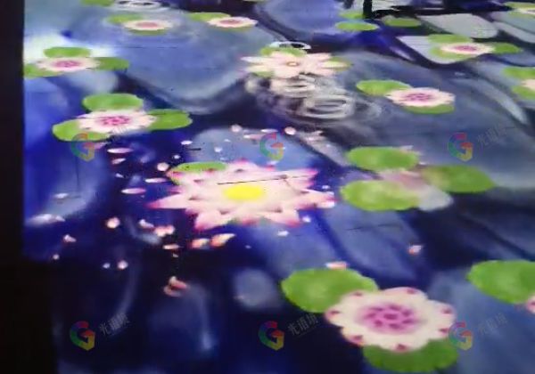 河南水利栾川地面互动投影项目